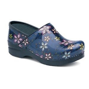 dansko navy floral